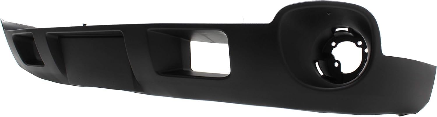 Front Bumper Lower Valance Air Deflector Textured Direct Replacement Compatible With 2011-2014 GMC Sierra 2500HD 3500HD GM1092216 22755085