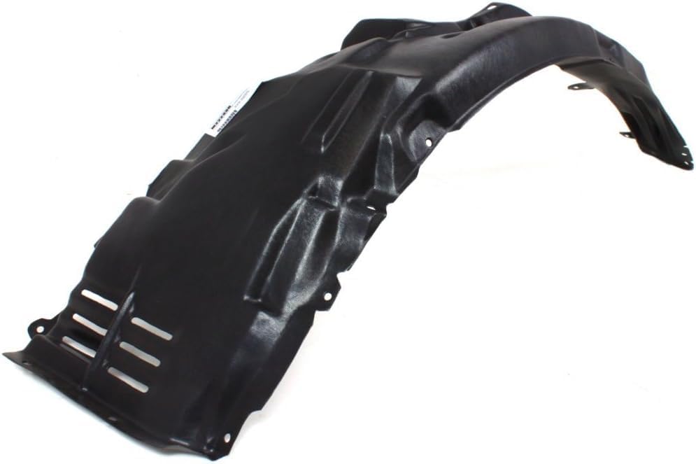 Front Fender Liner Left Driver Side Direct Replacement Compatible With 2003-2006 Mitsubishi Lancer MI1250106 MR954176