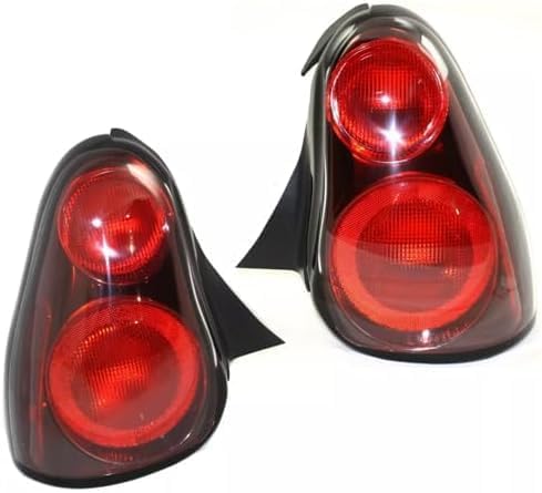 Set Of 2 Tail Light Assembly Right Passenger & Left Driver Side Direct Replacement Compatible With 2000-2005 Chevrolet Monte Carlo GM2801180 GM2800180 10326669 10326670