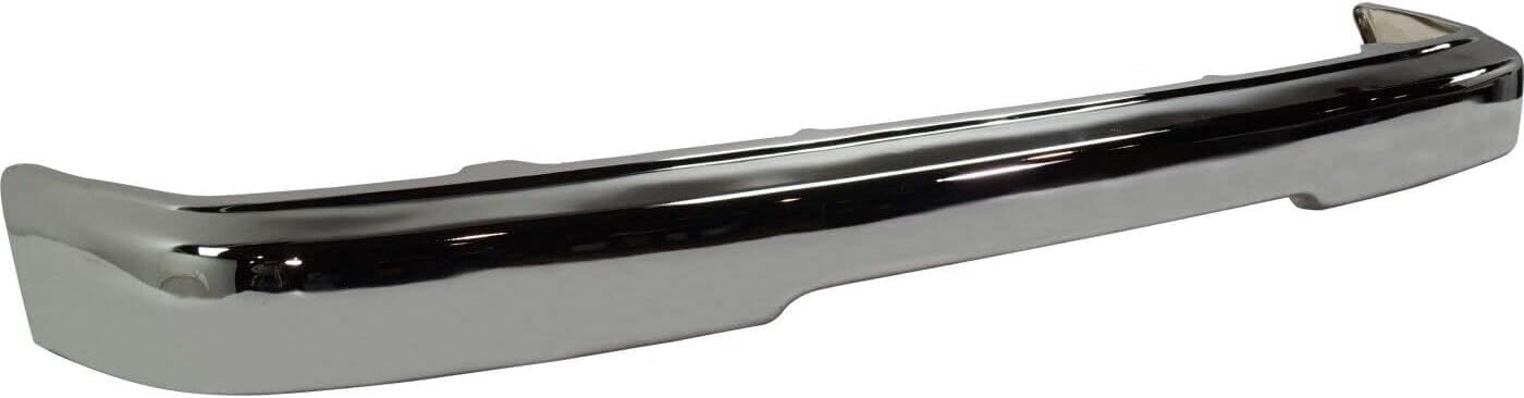 Front Bumper Chrome Steel Direct Replacement Compatible With Toyota Tacoma 1995-1997 TO1002156 5210104080