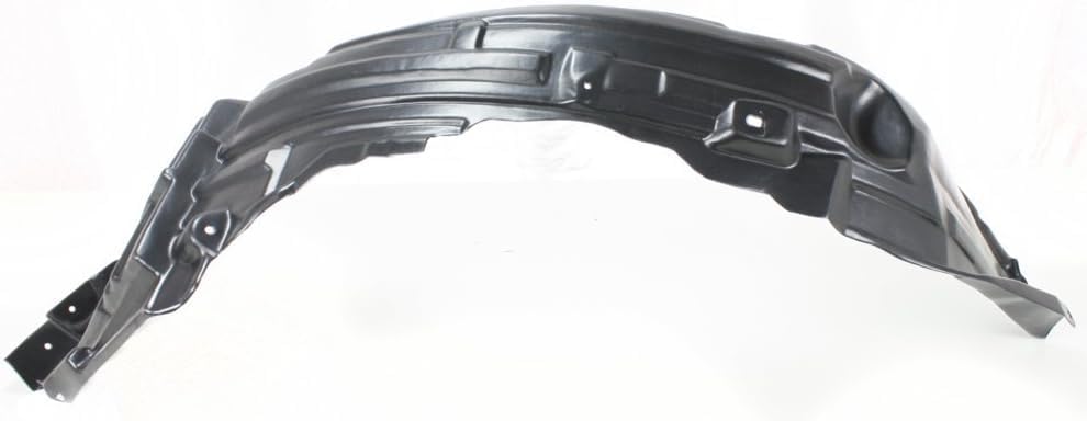 Front Fender Liner Right Passenger Side Direct Replacement Compatible With 2008-2015 Mitsubishi Lancer Evolution MI1249123 5370A386