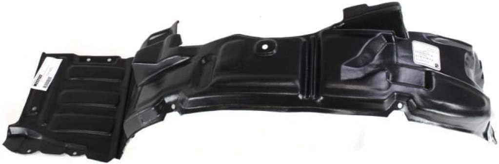 Front Fender Liner Left Driver Side Direct Replacement Compatible With 2000-2005 Mitsubishi Eclipse MI1248110 MR990641