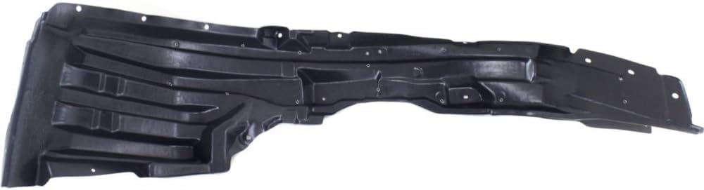 Front Fender Liner Left Driver Side Direct Replacement Compatible With 2014 Mitsubishi Outlander MI1248128 5370B877 5370B007