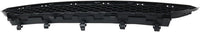 Front Bumper Grille Center Textured Plastic Direct Replacement Compatible With 2017-2020 Jaguar F-Pace JA1036103 T4A6255