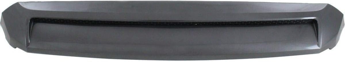 Front Hood Scoop Assembly Textured With Painted Gray Molding Direct Replacement Compatible With 2014-2021 Toyota Tundra TO1231101 761800C010