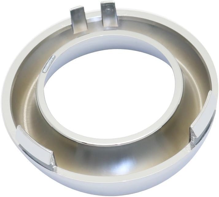 Set Of 2 Front Fog Light Molding Chrome Left Driver = Right Passenger Side Direct Replacement Compatible With 2014-2020 Dodge Durango CH1038161 5113680AA