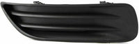 Set Of 2 Front Fog Light Cover Primed Left Driver & Right Passenger Side Direct Replacement Compatible With 2003-2004 Toyota Corolla TO1039103 TO1038103 5212802060 5212702070