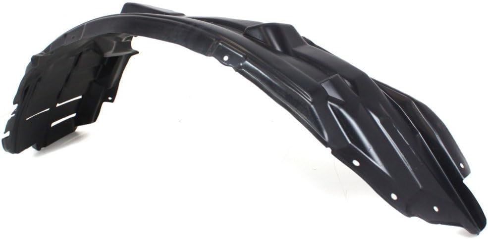 Front Fender Liner Left Driver Side Direct Replacement Compatible With 2007-2013 Mitsubishi Outlander MI1248122 5370A953