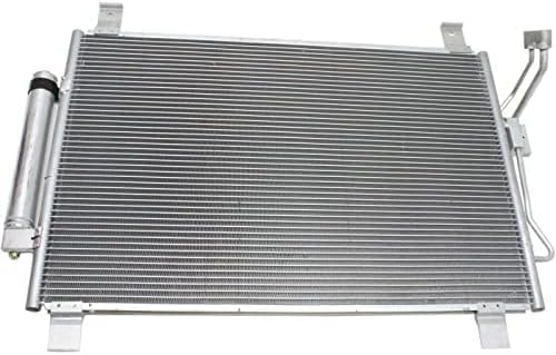 Front A/C Condenser Assembly Aluminum Core Direct Replacement Compatible With 2013-2020 Nissan Pathfinder / 2014-2020 Infiniti QX60 NI3030172 921009PS0A 921003JA0E
