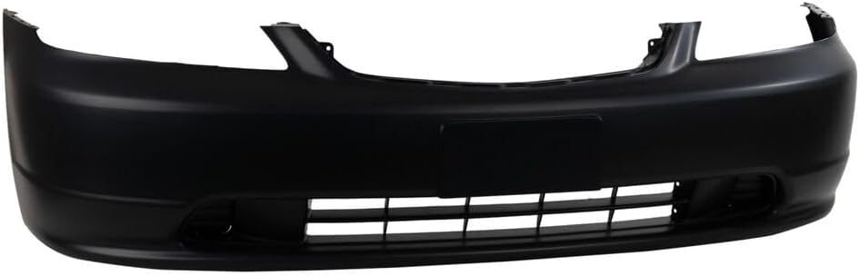 Front Bumper Cover Primed Direct Replacement Compatible With 2001-2003 Honda Civic HO1000197 04711S5PA90ZZ
