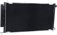 Front A/C Condenser Aluminum Core Direct Replacement Compatible With 2002-2006 Honda CR-V / 2003-2011 Element HO3030124 80110S9A013