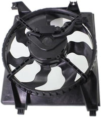 Front Radiator & A/C Condenser Cooling Fan Assembly Plastic Direct Replacement Compatible with 2006-2011 Hyundai Accent HY3115122 HY3120100 253801E100 977301E000
