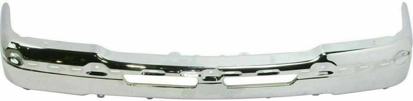 ront Bumper Face Bar Chrome Steel Direct Replacement Compatible With 2003-2006 Chevrolet Silverado 1500/2002-2006 Avalanche GM1002416 19150310