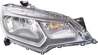 Set Of 2 Headlight Assembly Halogen Left Driver & Right Passenger Side Direct Replacement Compatible With 2015-2017 Honda Fit HO2503160 HO2502160 33100T5AA01 33150T5AA01