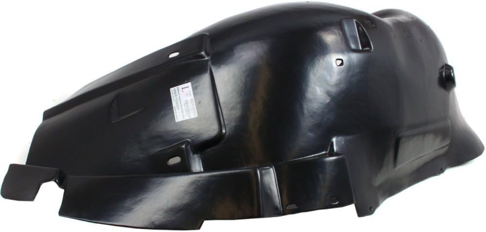 Front Fender Liner Left Driver Side Direct Replacement Compatible with 2007-2010 GMC Sierra 2500HD 3500HD GM1248200 25828531
