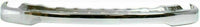 Front Bumper Chrome + Lower Valance + Head Light Filler Primed Left Driver & Right Passenger Side Direct Replacement Compatible With 2001-2004 Toyota Tacoma 2WD TO1088108 TO1089108