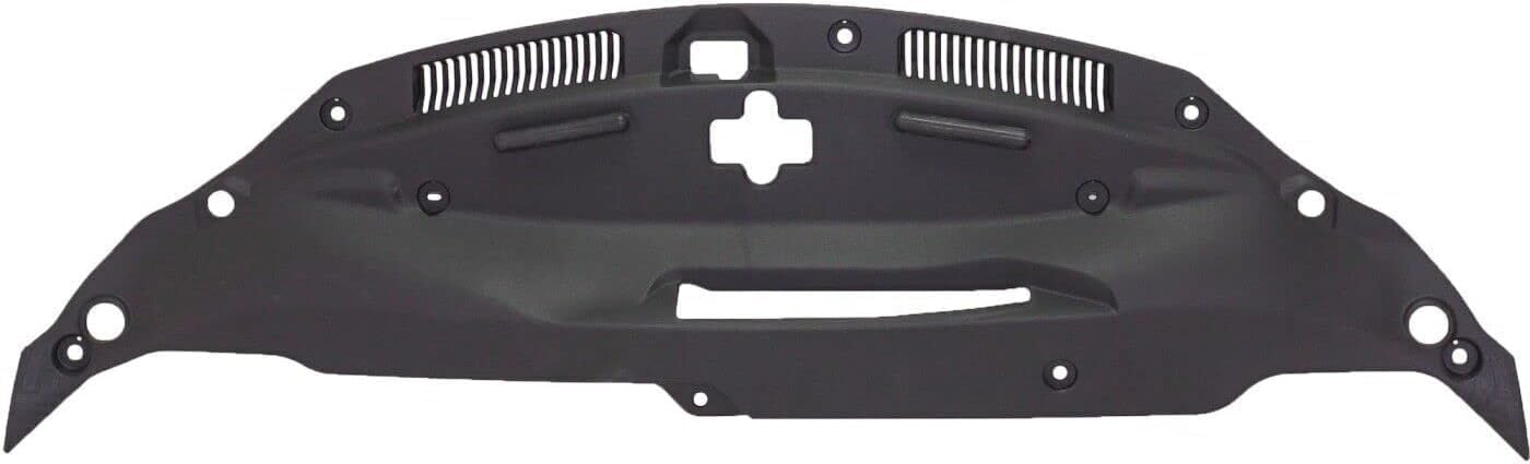 Front Radiator Support Cover Plastic Direct Replacement Compatible With 2017 Lexus IS200t / 2018-2020 IS300 LX1224117 5329553070