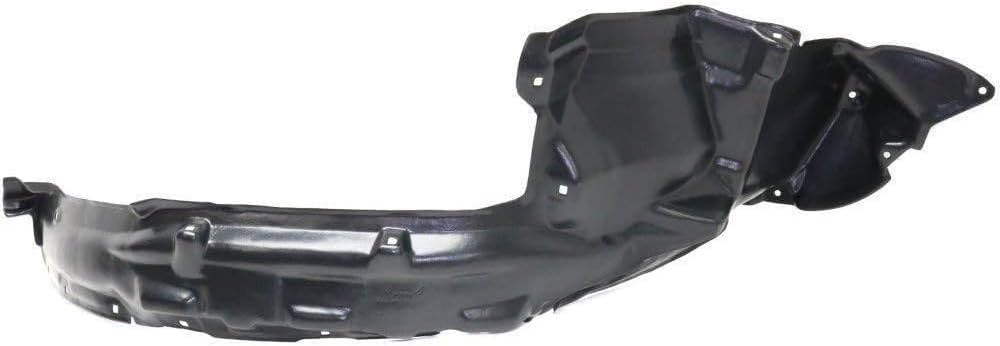 Front Fender Liner Right Passenger Side Direct Replacement Compatible With 2003-2006 Toyota Tundra TO1249125 538750C030