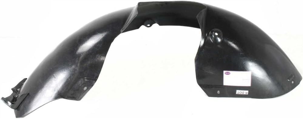 Front Fender Liner Rear Section Left Driver Side Direct Replacement Compatible With 2006-2010 Volkswagen Passat VW1250111 3C0805977