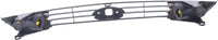 Front Grille Primed Shell And Insert With Amber Turn Signal Lights Direct Replacement Compatible With 2000-2004 Ford Focus FO2560102 YS4Z13200BA