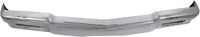 Front Bumper Face Bar Chrome Without Molding Holes Direct Replacement Compatible With 1983-1986 Pontiac Parisienne / 1980-1985 Chevrolet Impala / 1980-1990 Caprice GM1002156 14083891