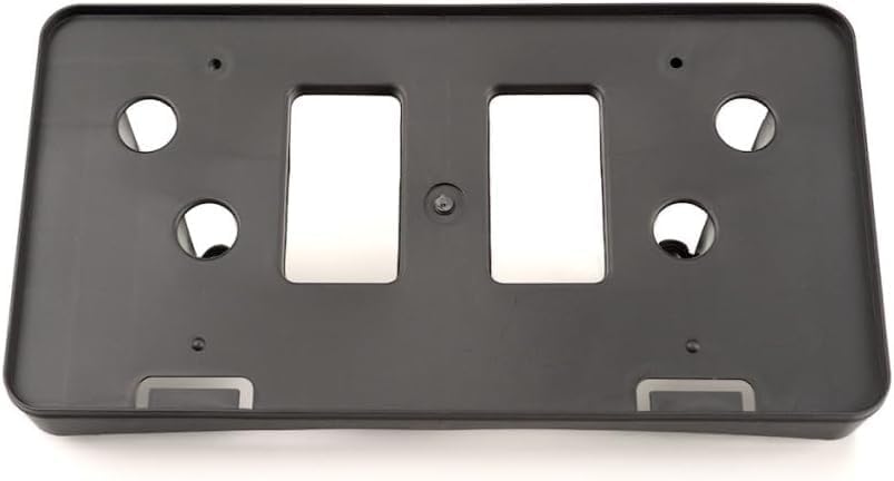Front License Plate Bracket Textured Plastic Direct Replacement Compatible with 2015-2017 Toyota Camry TO1068129 7510106030