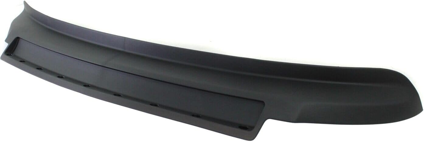 Front Bumper Chrome Steel + Lower Valance Air Deflector Textured Direct Replacement Compatible With 2010-2012 Dodge Ram 2500/2010-2013 3500...