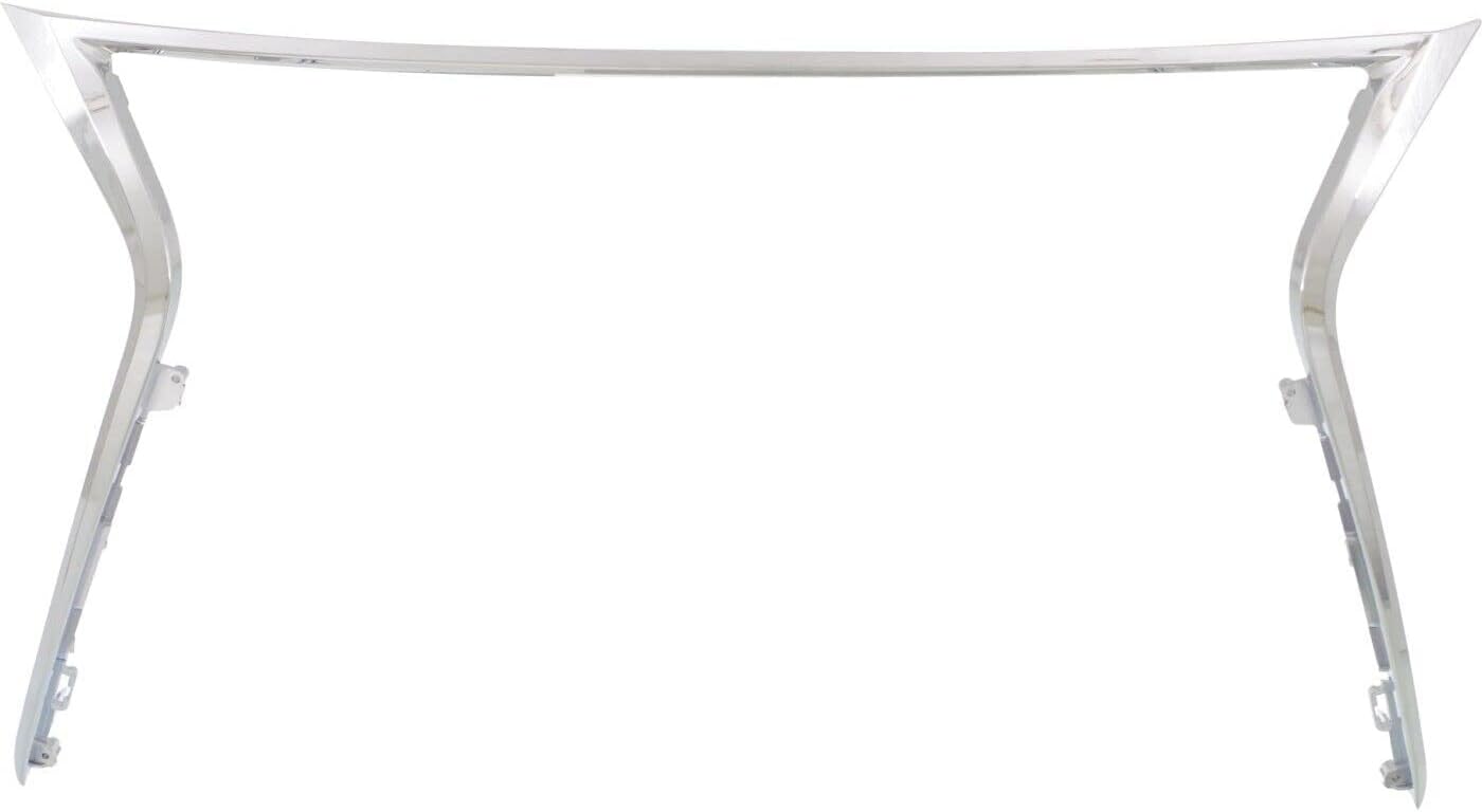 Front Grille Molding Chrome Direct Replacement Compatible With 2014-2016 Lexus IS200T / IS250 / IS300 / IS350 LX1202105 5271153061