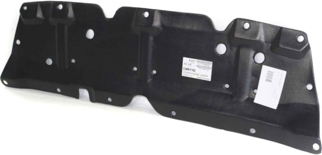 Front Engine Center Splash Shield Under Cover Direct Replacement Compatible with 1992-1996 Toyota Camry / 1995-1997 Avalon TO1228120 5144733010