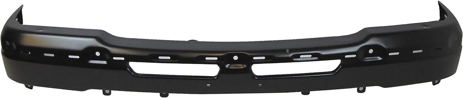 Front Bumper Primed + Upper Cover + Lower Valance + Filler + Set Of 4 Bracket Left Driver & Right Passenger Side Direct Replacement Compatible With 2003-2006 Chevrolet Silverado 1500