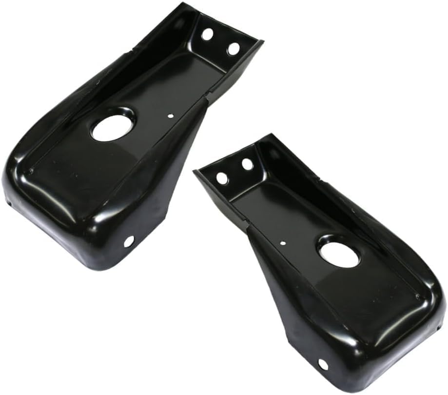 Rear Bumper Outer Bracket Steel Left Driver Side Direct Replacement Compatible With 1996-2023 Chevrolet Express/GMC Savana GM1166121 GM1167121 15979949 15979950