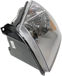 Set Of 2 Front Headlight Assembly With Chrome Interior Right Passenger & Left Driver Side Direct Replacement Compatible With 2005-2007 Dodge Magnum CH2502165 CH2503165 4806059AG-PFM