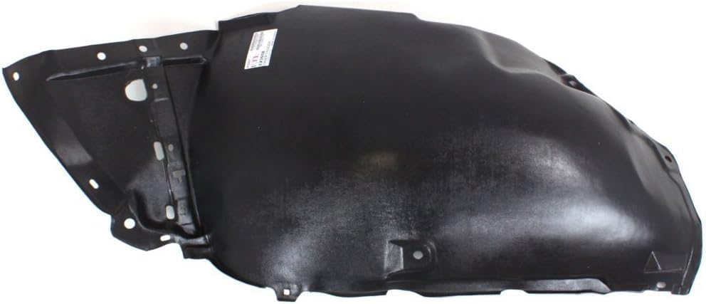 Front Section Fender Liner Left Driver Side Direct Replacement Compatible With 2008-2012 Infiniti EX35 / 2014-2017 QX50 IN1248110 638451BA0A