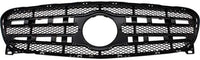 Front Grille Assembly Prime Shell And Insert Plastic Direct Replacement Compatible With 2015-2017 Mercedes Benz GLA250 MB1200188 1568801200