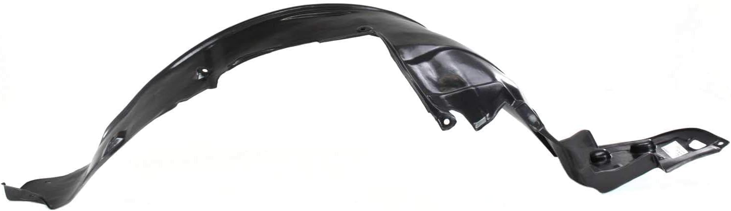 Front Fender Liner Left Driver Side Direct Replacement Compatible With 2005-2008 Acura RL AC1250100 74150SJAA00