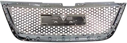 Front Grille Chrome Shell And Insert Direct Replacement Compatible With 2011-2012 GMC Acadia GM1200634 22785562