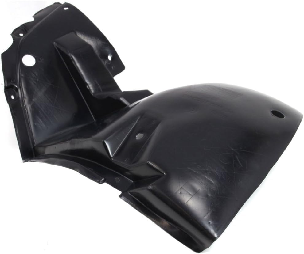 Front Fender Liner Left Driver Side Direct Replacement Compatible With 2006-2009 Cadillac STS GM1004154 25771067