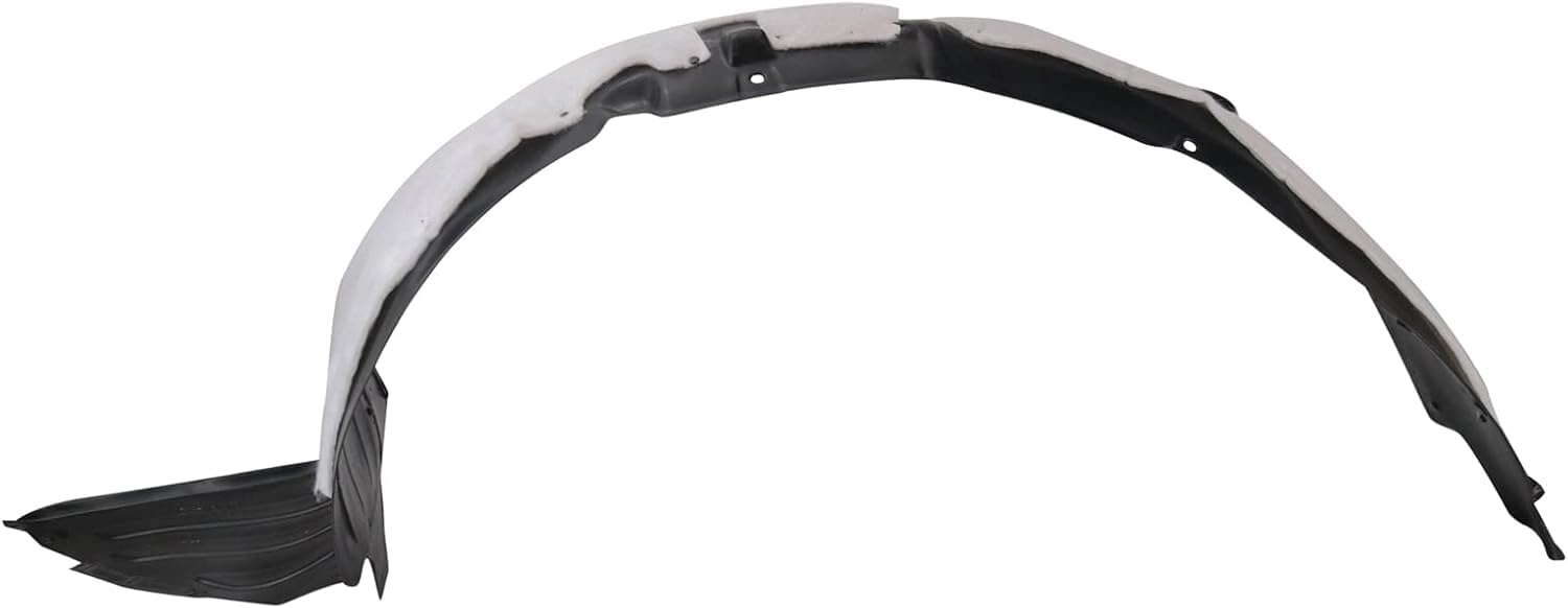 Front Fender Liner Left Driver Side Direct Replacement Compatible With 2012-2014 Hyundai Azera HY1248166 868113V000