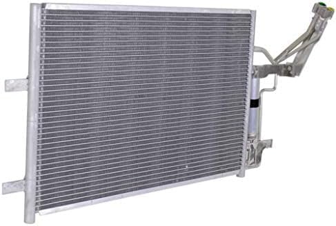 Front A/C Condenser Aluminum Core Direct Replacement Compatible With 2004-2009 Mazda 3/2006-2010 5 MA3030149 BP4K61480D