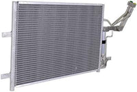 Front A/C Condenser Aluminum Core Direct Replacement Compatible With 2004-2009 Mazda 3/2006-2010 5 MA3030149 BP4K61480D