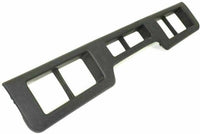 Front Bumper Chrome Steel + Mounting Brackets + Molding Centre + Right & Left Side Direct Replacement Compatible With 1992-1997 Ford F-Series / 1992-1996 Bronco FO1067108