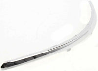 Set Of 2 Front Bumper Upper Molding Chrome Left Driver & Right Passenger Side Direct Replacement Compatible With 2001-2005 Volkswagen Passat VW1046102 VW1047102 3B08072442ZZ