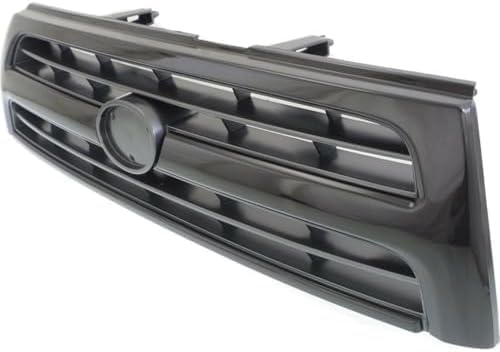 Front Grille Assembly Primed shell And Gray Insert Plastic Direct Replacement Compatible With 1999-2000 Toyota 4Runner TO1200227 5311135460