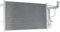 Front A/C Condenser Aluminum Core Direct Replacement Compatible With 2010-2013 Mazda 3 MA3030156 BBP261480C