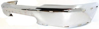 Front Bumper Chrome Steel With Hole Direct Replacement Compatible With 2001-2010 Mazda Pickup MA1002134 1F2350031