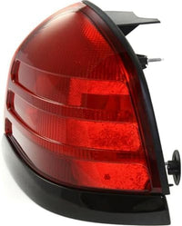 Set Of 2 Tail Light Lens And Housing With Black Molding Right Passenger & Left Driver Side Direct Replacement Compatible With 2000-2011 Ford Crown Victoria FO2801160 FO2800160