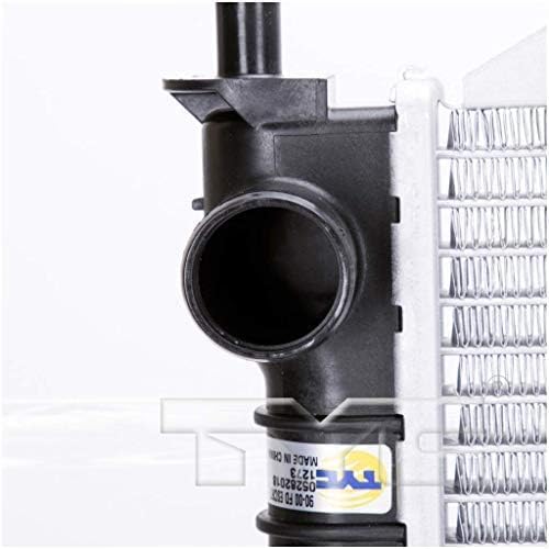 Front Radiator Aluminum Core Direct Replacement Compatible With 1991-2002 Ford Escort FO3010110 F5CZ8005A