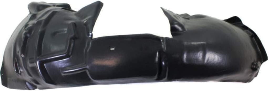 Front Fender Liner Left Driver Side Direct Replacement Compatible With 2008-2017 Audi S5 / A5 AU1248123 8T0821171M