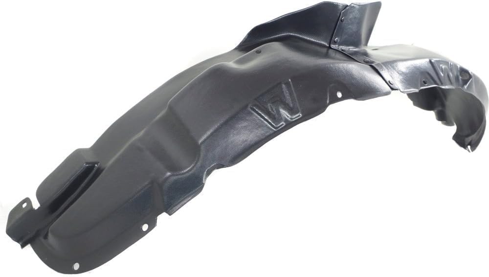 Front Fender Liner Right Passenger Side Direct Replacement Compatible With 2005-2009 Hyundai Tucson HY1251110 868122E010