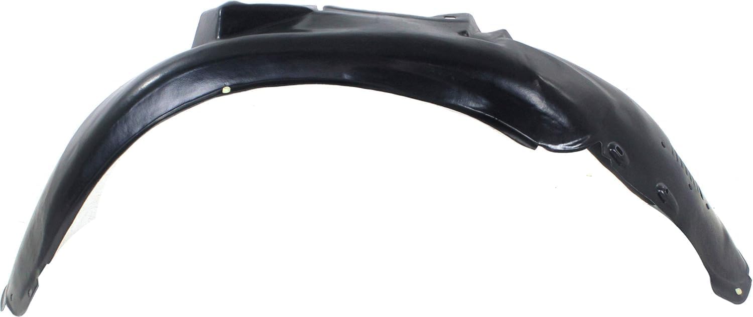 Front Fender Liner Left Driver Side Direct Replacement Compatible With 2000-2002 Audi S4 AU1248109 8D0821171G